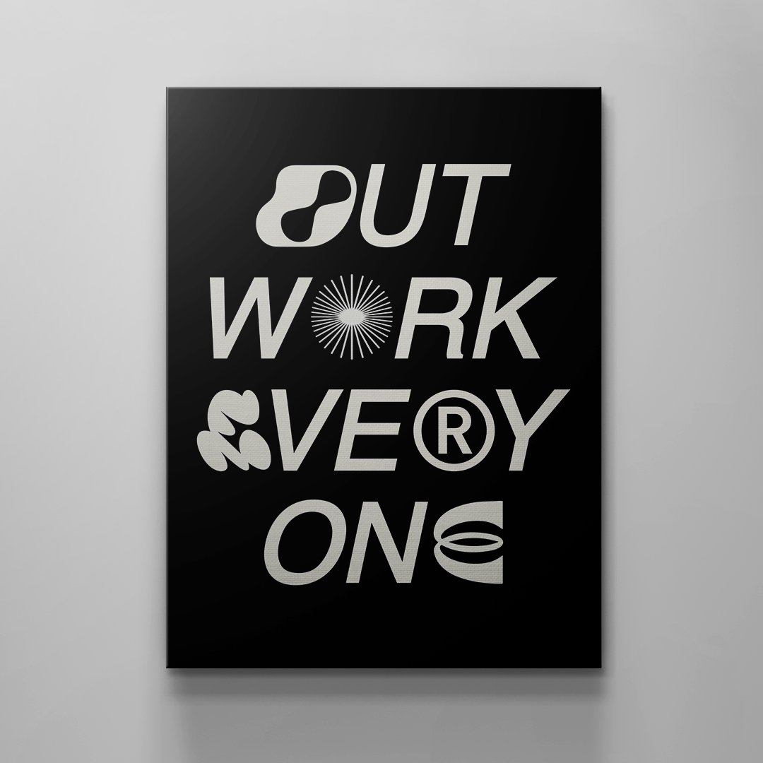 ikonick_xyz's tweet image. Stop Scrolling &amp;amp; Get to Work…➡️
Piece - “Outwork Everyone”

#OutworkEveryone
#IKONICK