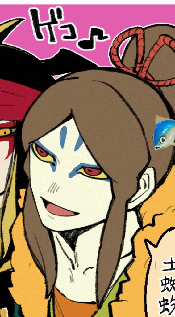 「人様にあげたものだから全体は載せないけど、ちゃんと描いては、いる、、 雑…。」|🦖⸒⸒tetra🦖⸒⸒のイラスト