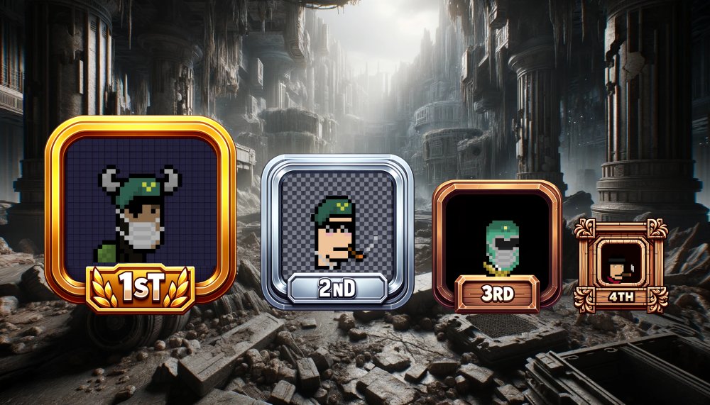 ⚔ Shillverse Arena Results ⚔

 Fighters: 11
 Rounds: 4
 Fights: 12
 1st @bartjez_ #110 - 40 $ROOT
 2nd <a href="/TheShillverse/">TheShillverse</a> #804 - 30 $ROOT
 3rd Punk #1361 - 15 $ROOT
 4th <a href="/dannypapcrypto/">Dibz1996🥷🚀🌕</a> #1207 - 15 $ROOT

 #TheShillverse