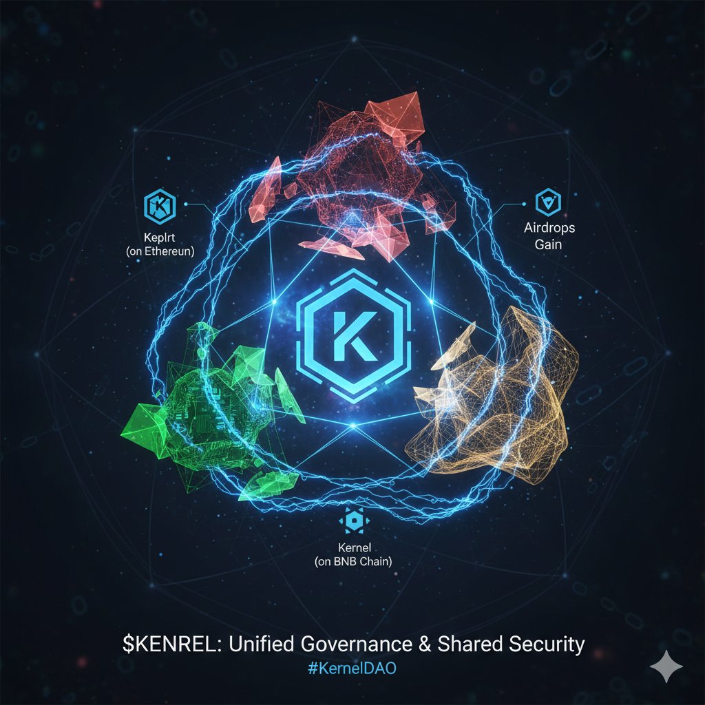 Rieregirl's tweet image. Tired of fragmented governance in your DeFi portfolio? 🤯
Meet $KERNEL: the essential utility and governance token that unifies the entire KernelDAO restaking ecosystem (Keplrt, Kernel, &amp;amp; Gain). Ready to amplify your yield? Let&apos;s dive in. 👇
#KernelDAO #Restaking #KERNEL