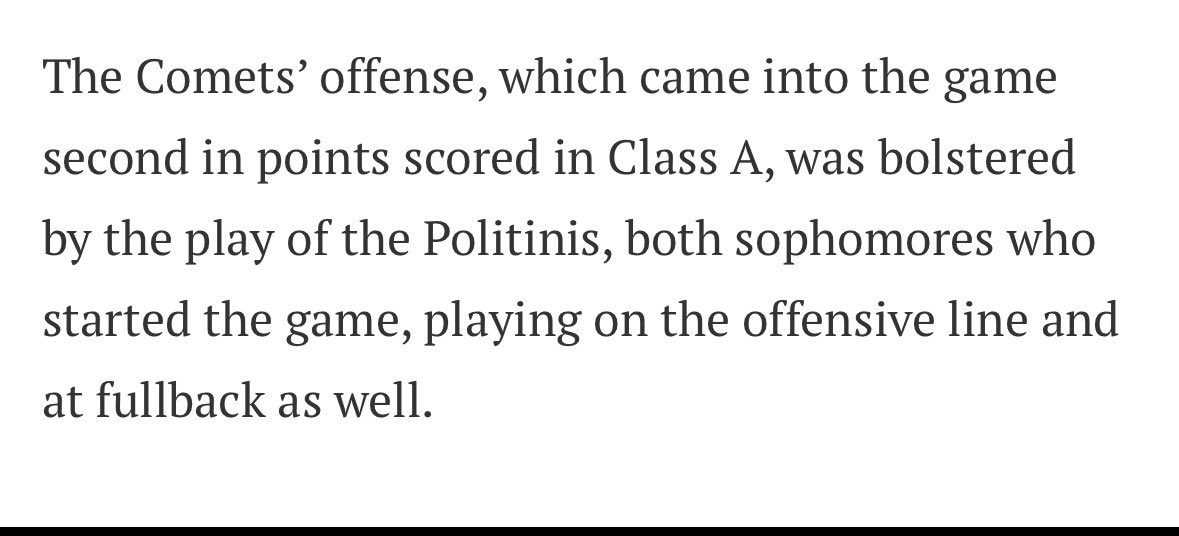 Thank you NNY360 for the mention in the interview from the Watertown V Carthage game.