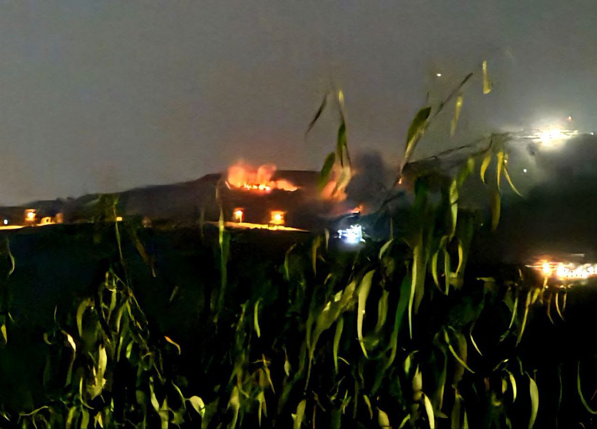 Breaking | Israeli occupation forces detonate multiple buildings in the Lebanese border town of Hula, southern Lebanon.