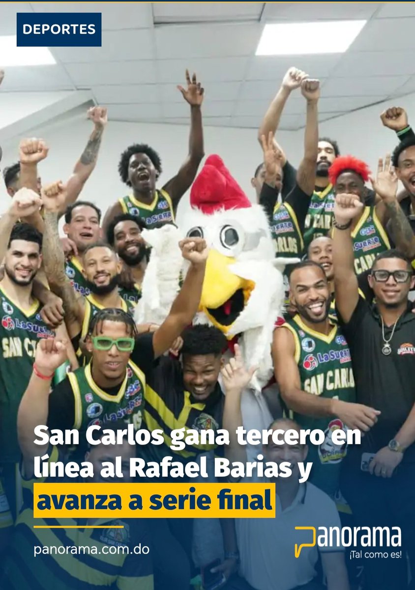 panorama_do's tweet photo. #panorama_deportivo
San Carlos gana tercero en línea al Rafael Barias y avanza a serie final
#Panorama #dwportes #tbs
#tbsdistrito #deportesvtv #panorama_deportes #diazdeportivos
Para más informaciones visite,
https://t.co/aSS02PiypA https://t.co/CUO7TH6Qbu