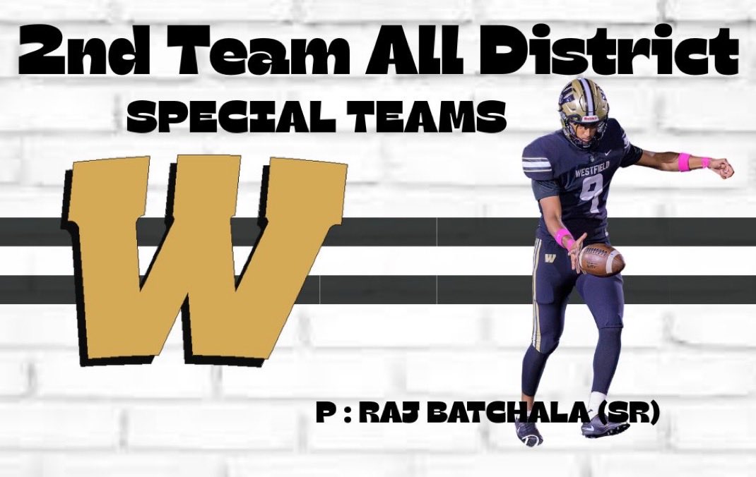 rajbatchala's tweet image. Blessed to have received First-Team All Concorde District Kicker and Second-Team All Concorde District Punter. #AGTG
@ScottVossler @pbrady38 @WFBulldogFB @CoachMikePalmer @AllMadden42 @CoachDisbennett @CoachPorrecaPU @CoachTThompson @coachdc34 @RyanVanSchelven @STCoachMele