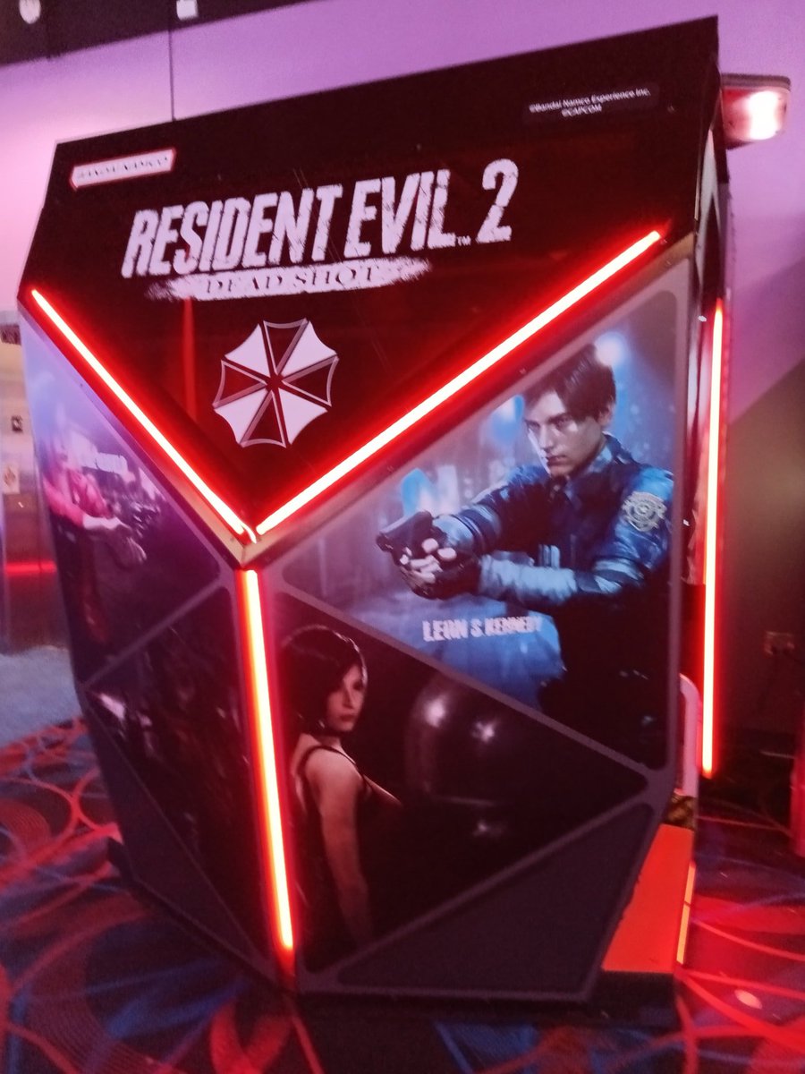Multibrawlr's tweet image. Apparently Resident Evil 2 Dead Shot&apos;s at my local Round 1. Trying it out. #konami #arcade