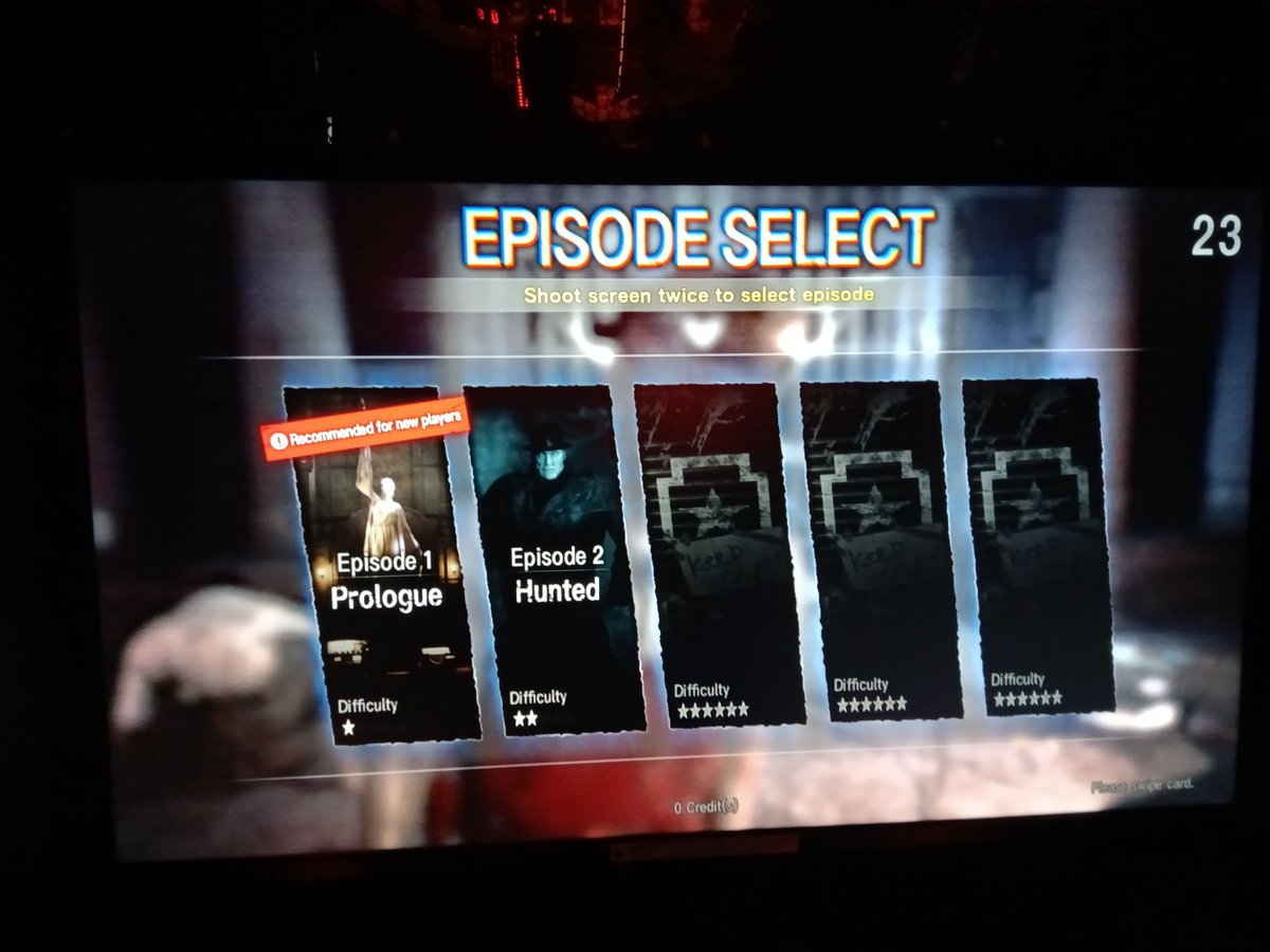 Multibrawlr's tweet image. Apparently Resident Evil 2 Dead Shot&apos;s at my local Round 1. Trying it out. #konami #arcade