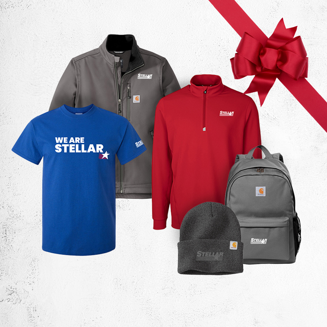 Elevate your holiday gifting with our Stellar merchandise. From koozies that keep your drinks ice cold to cozy sweatshirts and jackets to keep you warm, we've got the ultimate gifts for every Stellar fan: bit.ly/43c6xhz