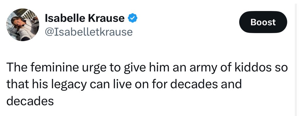 Isabelle Krause tweet media