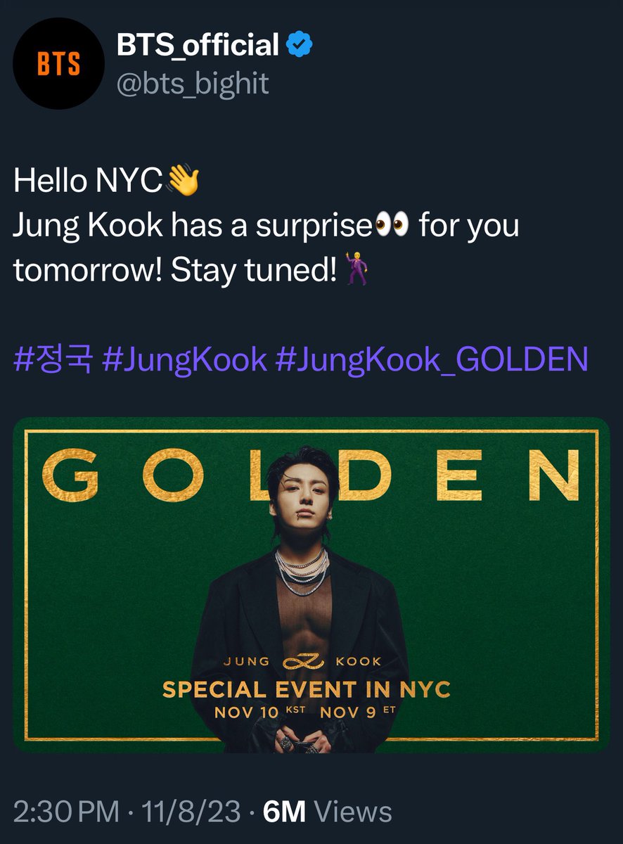 TLDR version: 11/9 is so special to me

Story time 📖 version: so i had planned a trip to NY months before JK even announced an album (i live in LA) ✨ My flight was on 11/8. When they announced his today show appearance i tried to move everything around to come in a day earlier