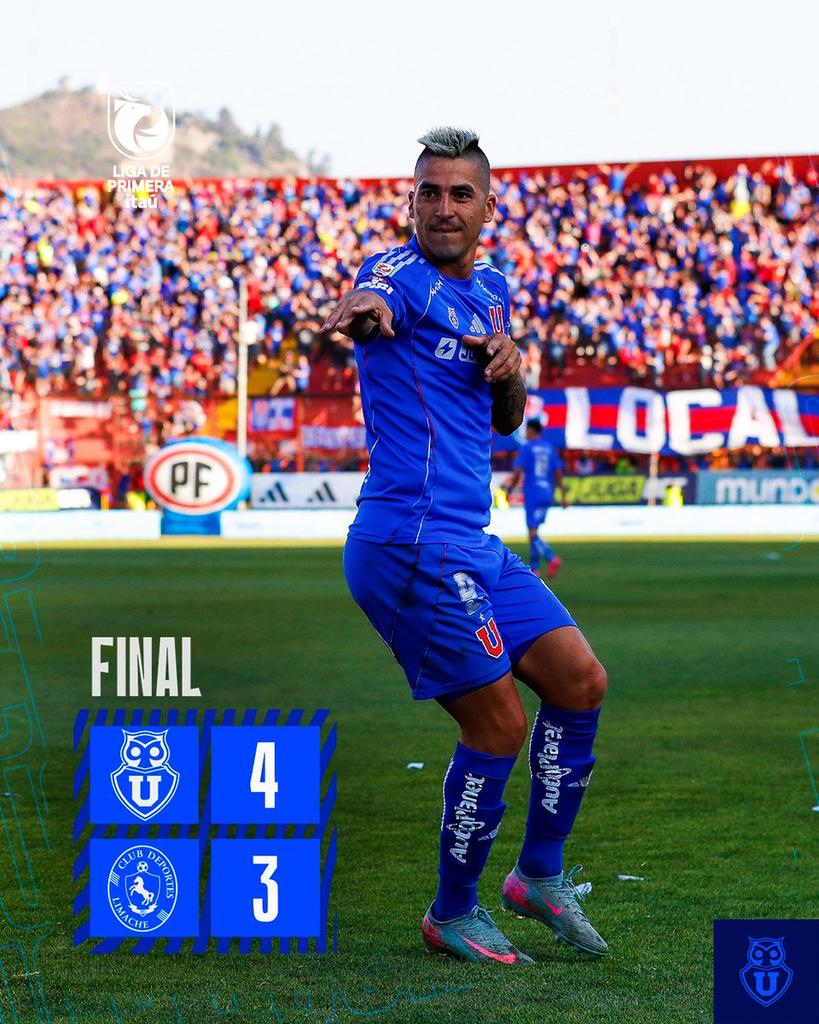 Universidad de Chile derrotó a Limache en el Santa Laura y se ilusiona con la Libertadores