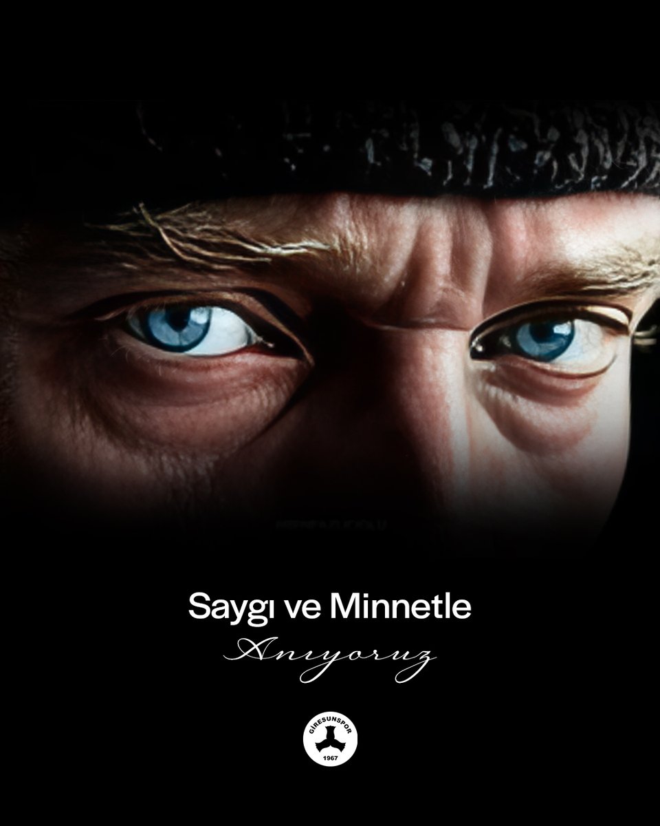 Ulu Önderimiz Gazi Mustafa Kemal Atatürk'ü saygı ve minnetle anıyoruz. #10Kasım