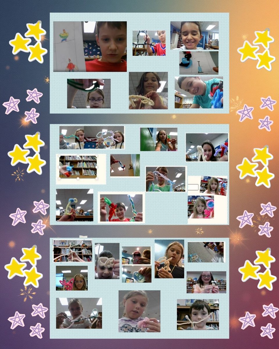 Meet our newest library helpers! In Library class, 2nd graders at Maxwell and West Point brought Shelf Elf to life. Students created helpful characters with unique names and jobs that keep the library excellent. <a href="/Seesaw/">Seesaw</a>