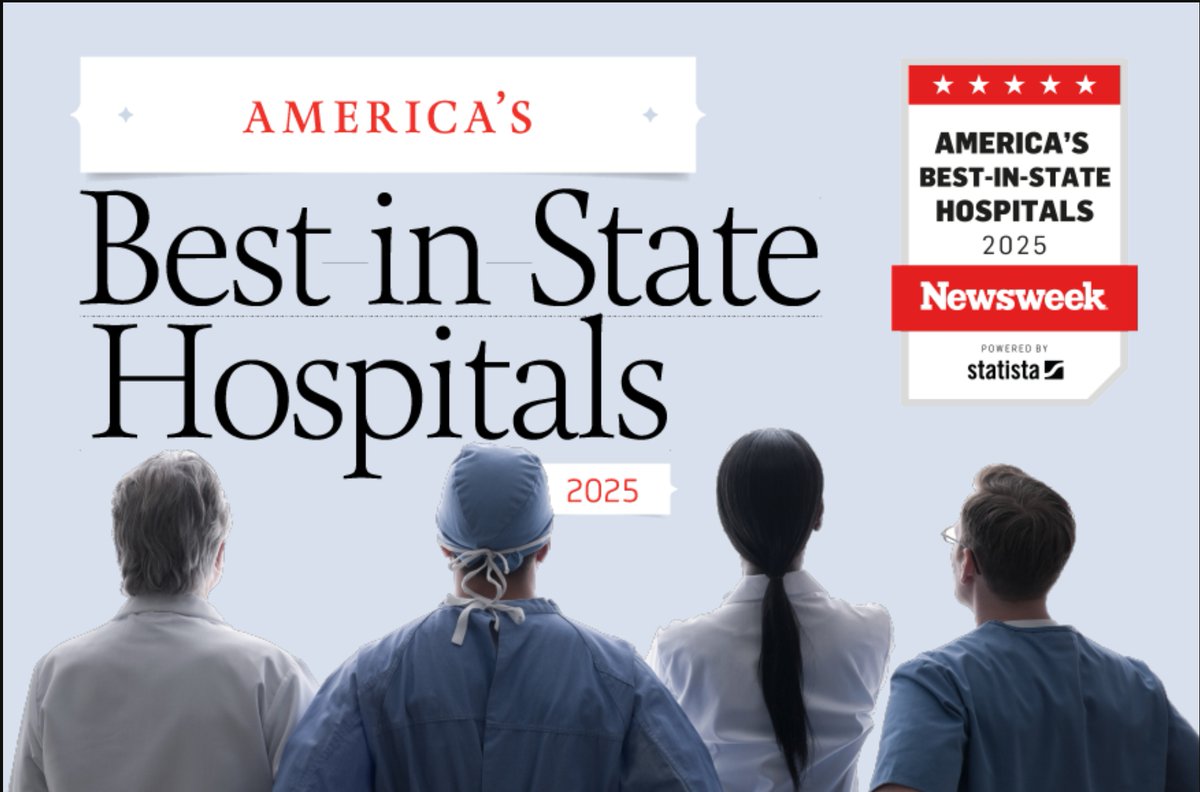 🏥 We’re proud to share that Providence Regional Medical Center Everett, along with Providence Swedish Cherry Hill, First Hill, and Issaquah, have been named among America’s Best-in-State Hospitals 2026 by Newsweek! 💙