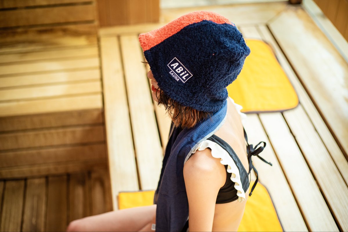 今週も頑張っていきましょいｯ！仕事終わりのサウナモチベに　#abil #goodsaunavibes #サ活 #サウナハット