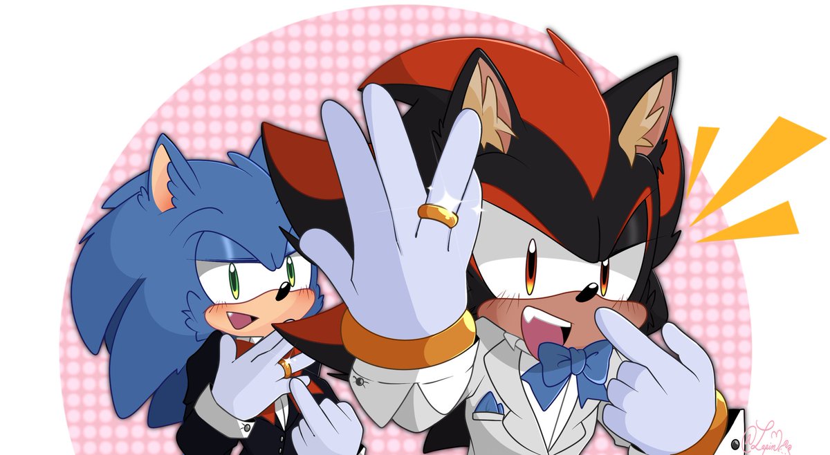 Le_Pettit_Lapin's tweet photo. ✨💍✨

( Gracias por el apoyo y por seguirme, si este dibujo supera una cierta cantidad alta de likes o hay más personas me siguen haré  mas adelante una dinámica para hacer un dibujo para ti de tu Oc, les gustaría ?)

#sonadow #SonicTheHedgehog #ShadowTheHedgehog https://t.co/yxhzH4HLyw
