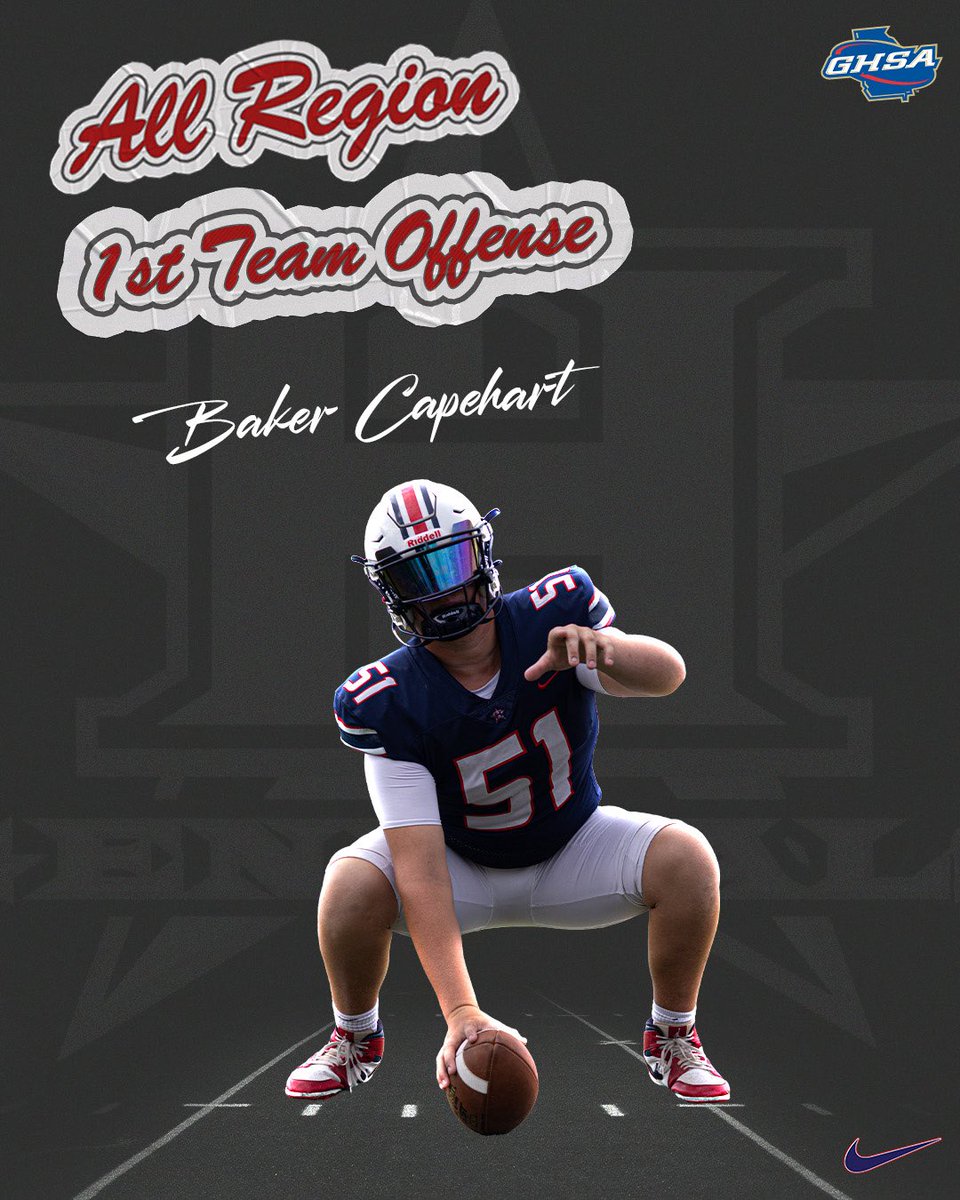 Blessed to be named 1st Team All Region!!! <a href="/TheHHSGenerals/">Heritage Generals Football</a> <a href="/CoachJeremyNew/">Jeremy New</a> <a href="/NwGaFootball/">NwGa Football</a> <a href="/RecruitHHS/">Heritage Generals FB Recruiting</a> <a href="/LOScoach23/">Chase Fleming</a>