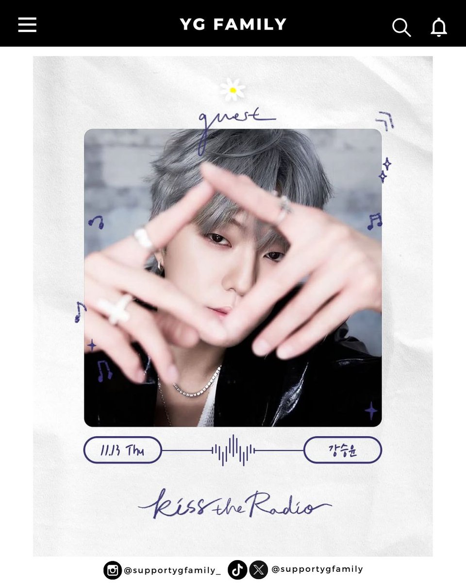 supportygfamily's tweet photo. Yoon WINNER akan hadir untuk promosi di dua radio minggu ini.
📝Jadwal radio yg dikonfirmasi
Cr. Hanhae.kisstheradio, weloveseungyoon
🦄
#Kangseungyoon #Yoon
#WINNER
#yg #ygent #ygentertainment
#Supportygfamily_yoon
#Supportygfamily_winner https://t.co/VvstEU6duy