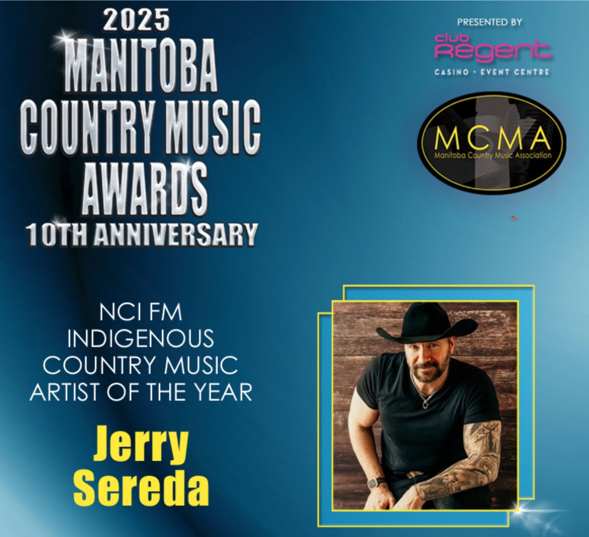 Huge congrats to <a href="/jerrysereda/">Jerry Sereda Music</a> for taking home some hardware from this weekends #Manitoba #CountryMusiic Awards!