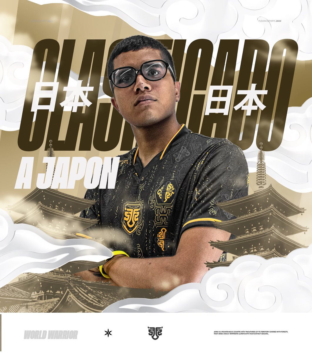 fusionfsgg's tweet image. 💥 NOS VAMOS A JAPÓN!!!!!!!!!!!!!!💥🚀

SÚPER WIN EN LA GRAN FINAL DE LA WORLD WARRIOR LATAM WEST 🏆 #StreetFighter6 

@tashipirin Ha clasificado a la CAPCOM CUP de 2026 que se celebrará en JAPÓN 🇯🇵 

¡Vamos con todo para traer la Copa a Latam y a Venezuela🇻🇪! 
#FEELTHEFUSION ❤️‍🔥