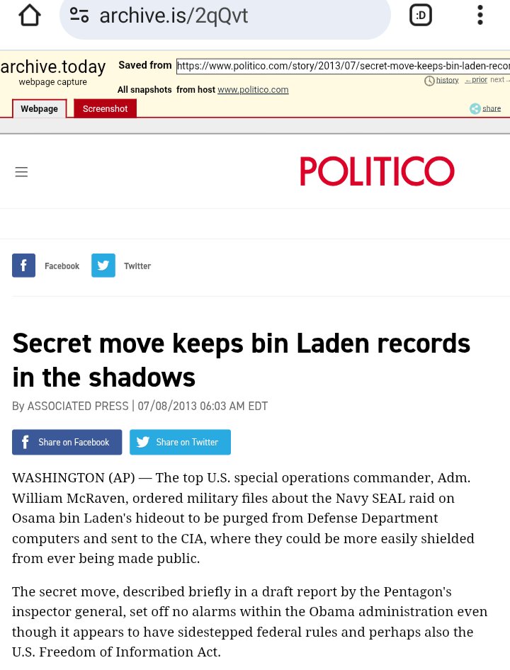 TippytopshapeU's tweet photo. @NetworksManager @dogorflower @GEdward_Griffin @cspan @beforeitsnews @Ground_app @TomFitton @JudicialWatch @WestonAPrice @vxschmid @CONSMILITIA @EpochTimes @LogosMedia01 @Consortiumnews @transcend_media @MintPressNews @ALEXNEWMAN_JOU @NewAmericanMag @AmericanThinker @realMaryFanning @21stCenturyWire @dbongino @AlanRMacLeod @SpencerLndqst @BreitbartNews @MeganFoxWriter @PJMedia_com @vigilantfeed @realtpv @realfrankreport @NRO @RogerJStoneJr @The_Rumpus @newdawnmagazine @ICRscience @MailOnline @DougAMacgregor @Judgenap @TheBell_News @IBDinvestors @NEWSMAX @TheLastRefuge2 @SOTTnet @realDonaldTrump @CatholicLeague @TheRealTimBrow2 @RadioPatriot 2013 🤫 'Secret move
keeps bin Laden records
In the shadows' @politico

2001 @FoxNews "Usama bin Laden
has died
a peaceful death due to an
untreated lung complication
[@pakobserver]
citing a Taliban leader
[⚰️]

'mad search operation'"
#ToraBora

#Marfan
https://t.co/5kiFr1oygY https://t.co/f9ib6Wxm5x
