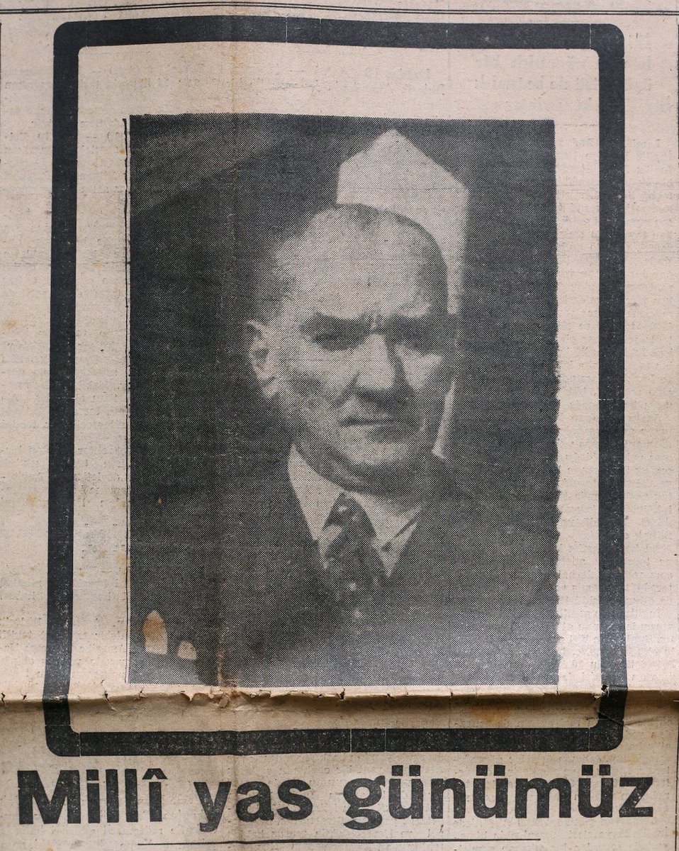 "Millî yas günümüz"