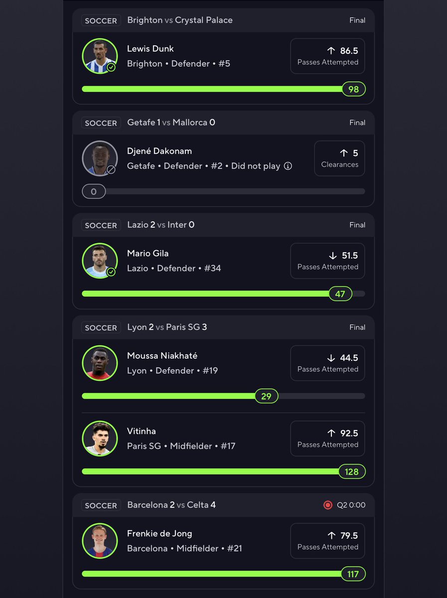 PotdPrizepicks's tweet image. $299 TO 2 PEOPLE THAT RT/LIKE ASAP💚

SWEPT DAY ON VIP💯🧹✅
CASH 31.5X✅
CASH 20X✅
CASH 10X✅
CASH 6X✅

‼️HUGE OFFER ONLY TODAY‼️👇
👇40% DISCOUNT OFF ON VIP💯 NOW👇
dubclub.win/r/p/pri-5mh84/…

🔥WE ARE ON A HEATER🔥
If you don’t believe me check the VIP💯 MEMBERS WINS below👇