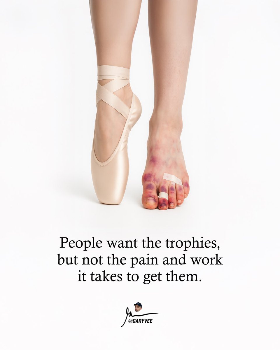 Listen … talent, serendipity, moments and timing all matter … but let there be no confusion …. 99% of the people who “make it” or many of you aspire to be … are out working you .. are working much harder than you think when you don’t see them. Worth ethic matters friends ..