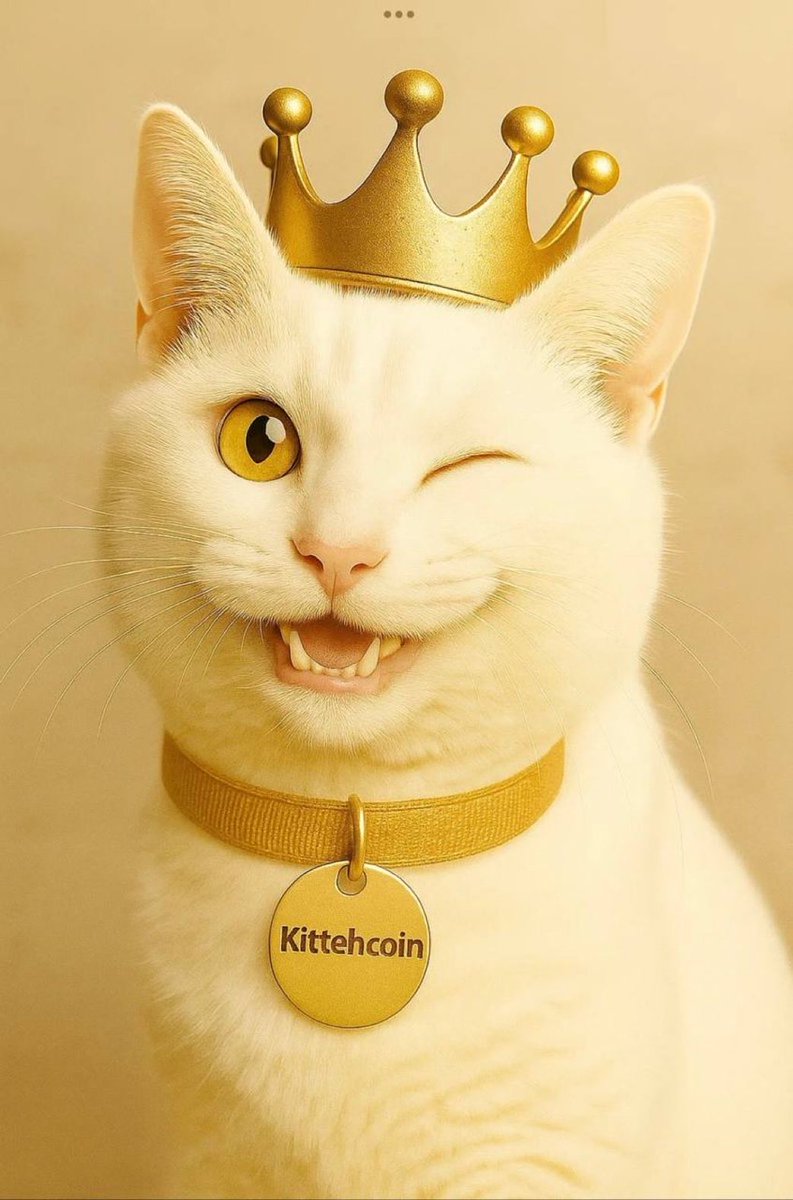 DjRaccoonHead's tweet photo. It’s $MEOW TIME Bitches 
@KittehCoin_SOL #CCMS (Cute Cat Meta Season)
#CatFlipDog https://t.co/c1no33Qwy7