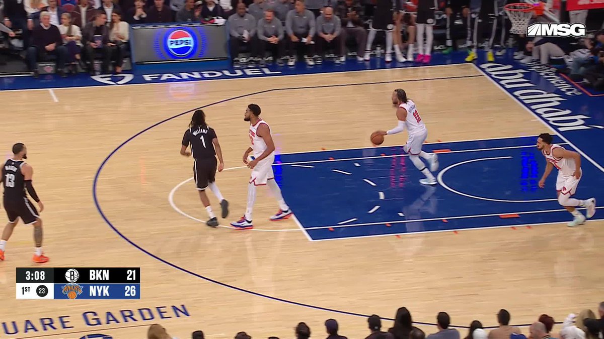 MIKAL BRIDGES
9 PTS | 3/3 3PM 😮💨