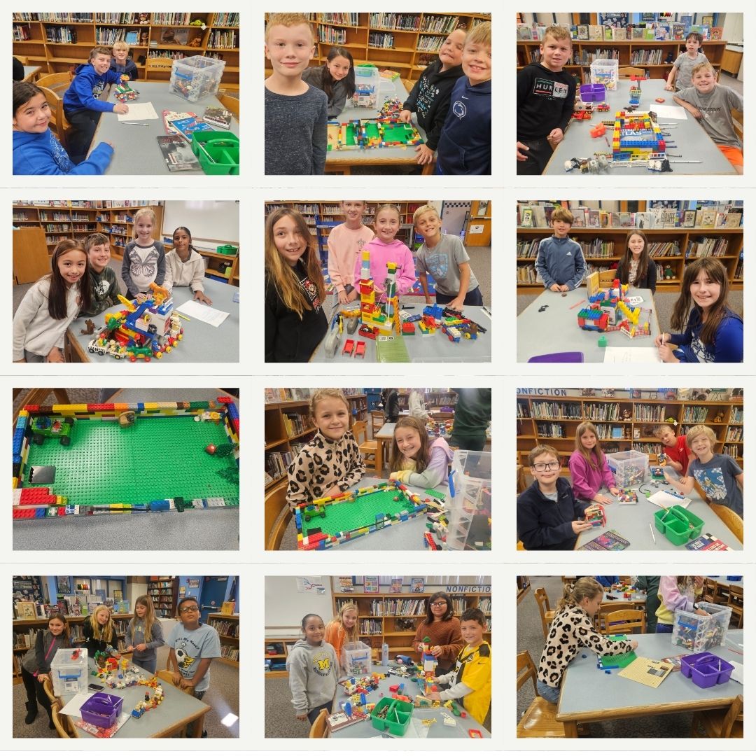Our 4th graders launched a hands-on design adventure inspired by Cat Ninja, a Pennsylvania Young Reader’s Choice Award–winning book, in Library class. Students designed a lair as part of an engineering challenge, working together and demonstrating teamwork.