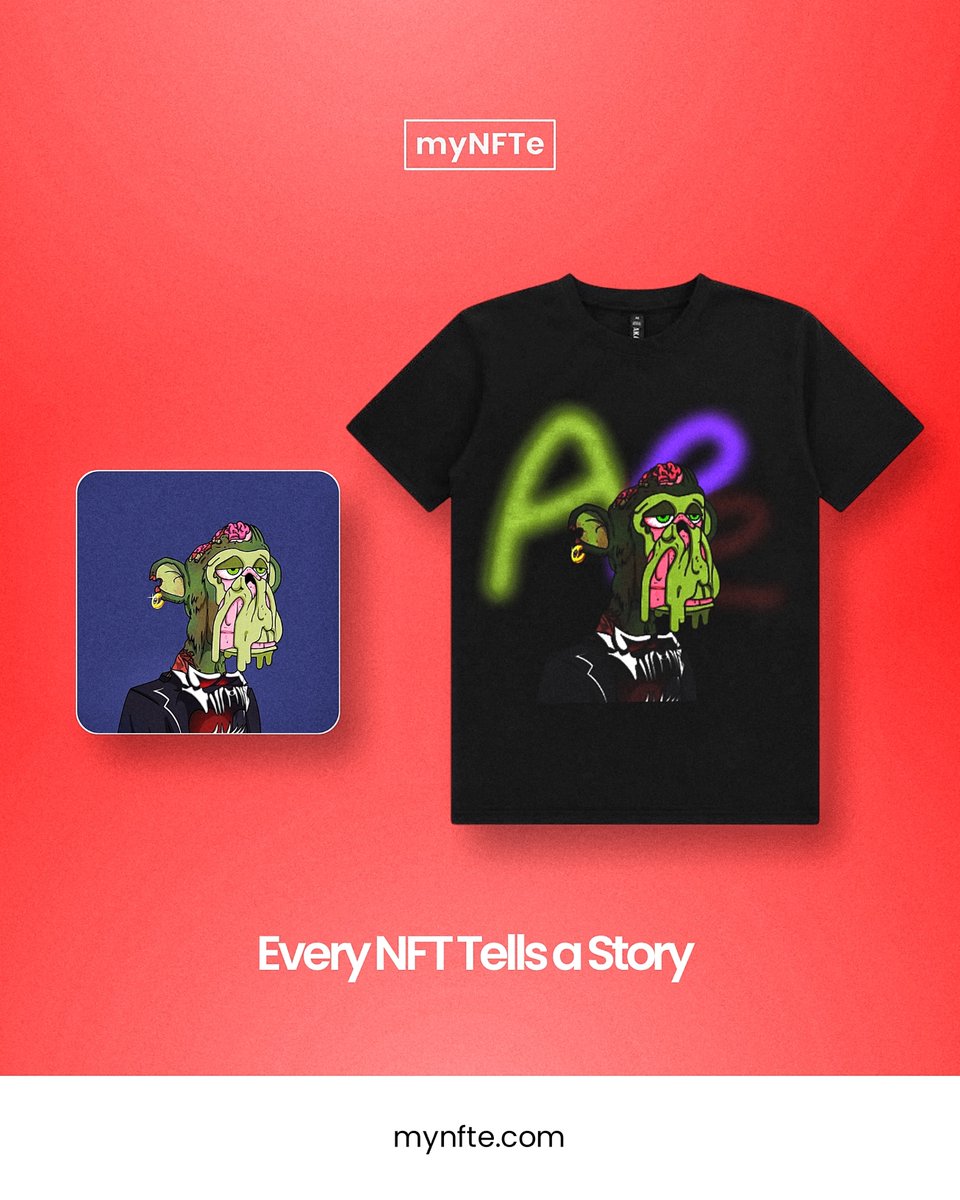 mynftecom's tweet image. Every NFT has a story.
Color, energy, personality.
These are mine and they inspired the first myNFTe holder collection. 👕

@BoredApeYC @Haxz_xyz @DeGodsNFT @MidEvilsNFT @y00tsNFT 
#myNFTe #NFTculture #Web3style