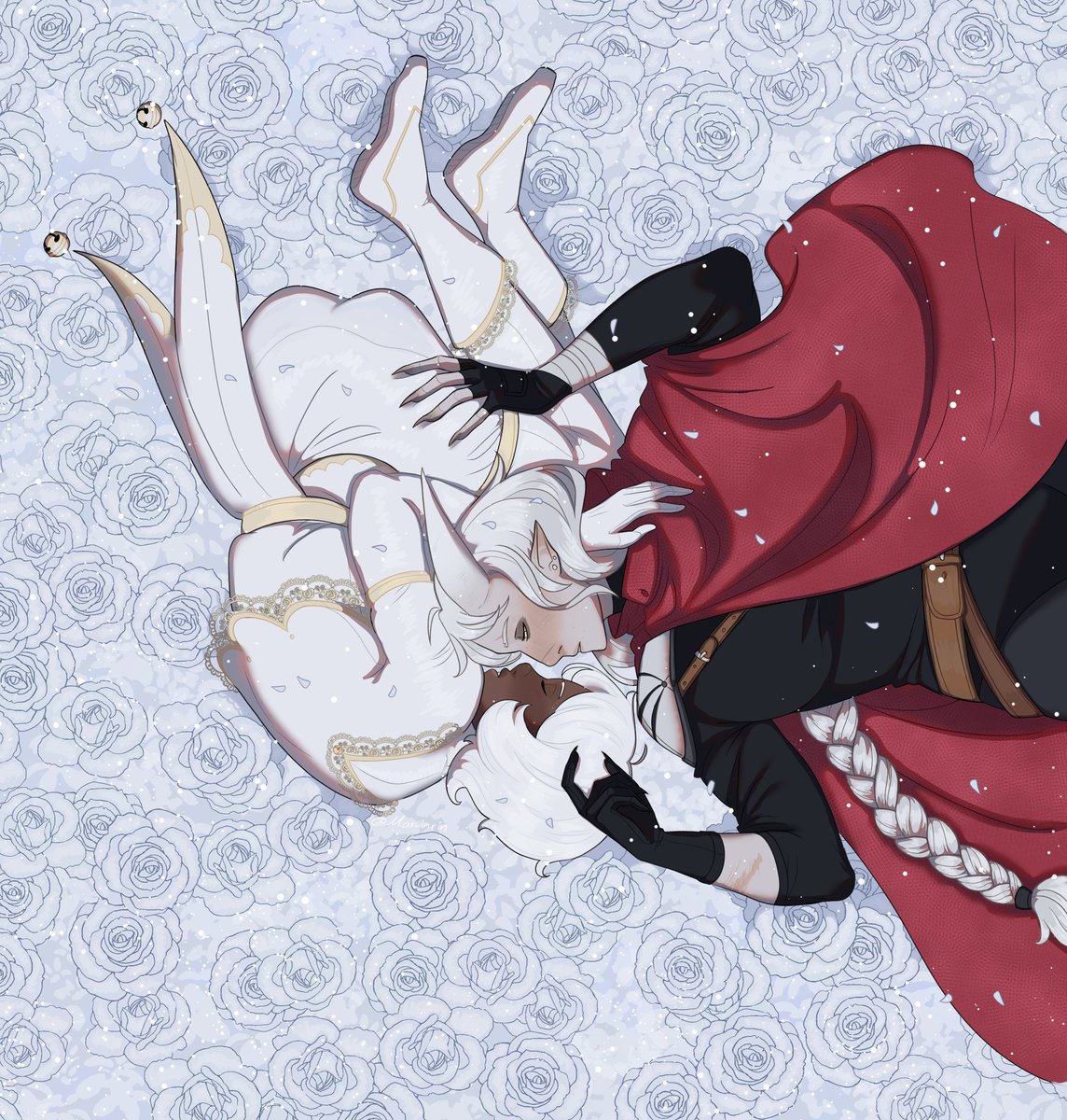 bug yuri !!
#lacenet #Silksong #hollowknight