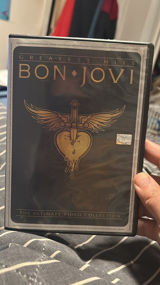 Watching <a href="/BonJovi/">Bon Jovi</a> Greatest Hits the ultimate video collection. <a href="/Jerrybraden92/">Jerry Braden</a> correct me if I’m wrong but wasn’t this the last Bon Jovi home video release?