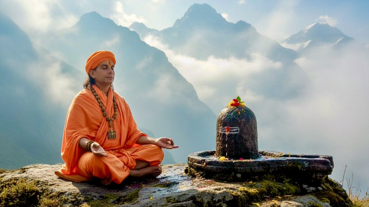 swamisandeepani's tweet image. मौन केवल शब्दों की अनुपस्थिति नहीं,
यह अस्तित्व की उपस्थिति है।
जब हम मौन में प्रवेश करते हैं,
तो शब्द समाप्त नहीं होते —
बल्कि वाणी का स्रोत प्रकट होता है।
मौन वह सेतु है जो मन से आत्मा, और आत्मा से ब्रह्म तक जोड़ता है। शब्द हमें जग से जोड़ते हैं, पर मौन हमें स्वयं से मिलाता है।…