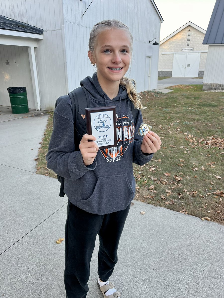 kalbrecht0630's tweet photo. XC BWAC MVP &amp; Champion, All Macomb County, All Region, &amp; State Qualifier! 
20th Fastest D2 Freshman at the State Finals at MIS too. 
So proud of you, Claire! 
What an awesome season, Armada XC! 🖤🏃‍♀️🧡
@ArmadaXC 
@ArmadaAthletic 
@ArmadaSchools https://t.co/QzvoXutOd7