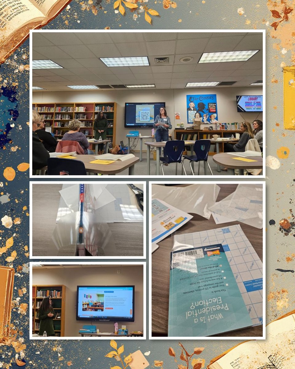 The Westmoreland County Association of School Librarians (WCASL) arranged an excellent program featuring the “Book Doctor,” held at the Franklin Regional High School Library after school on October 23. Thank you!