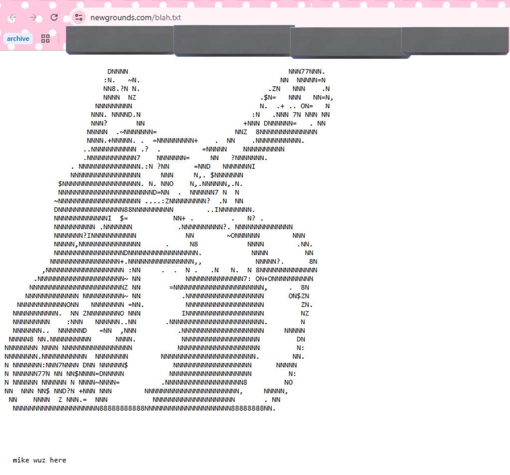 newgroundspics's tweet photo. Newgrounds blah.txt https://t.co/dT82hNrCcu