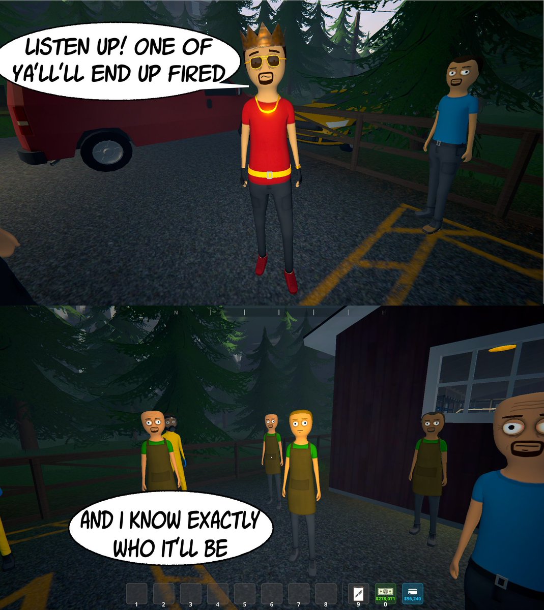 HowlingWildCard's tweet image. &quot;Road to 10Mil&quot; Schedule1 run&apos;s going to wait. So much good stuff coming up and planned. I&apos;m gonna leave it alone until 1.0.

Here&apos;s some screenshots from last abandoned run: