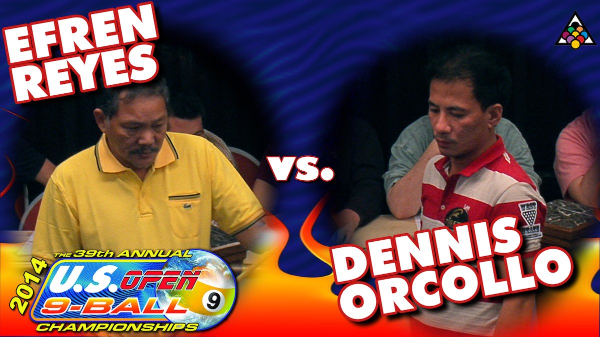 Premiering tonight at 8pm EST - 9-Ball - EFREN REYES vs DENNIS ORCOLLO - 2014 US Open 9-Ball Championship

Mark Wilson and Jim Wych were on the mic.

youtu.be/5hZ_W2sXipk