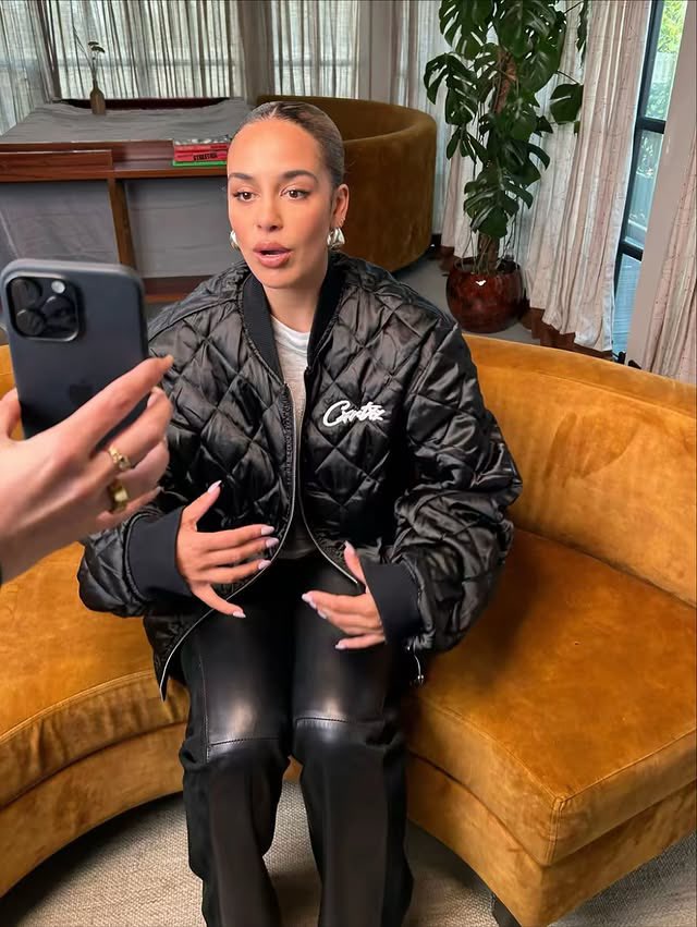 jorja wearing corteiz.