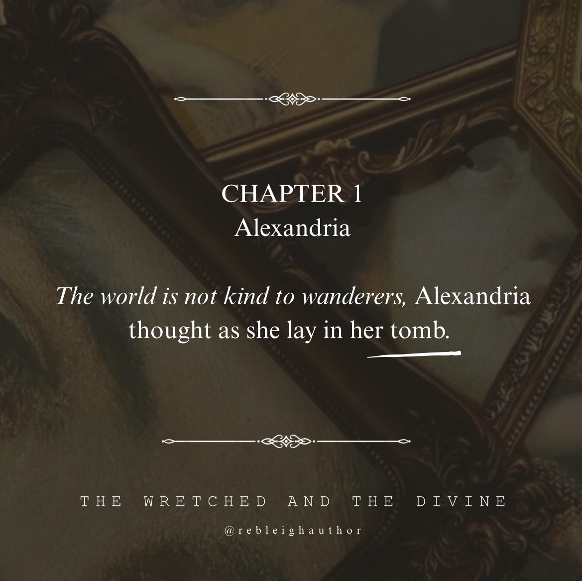 rebleighauthor's tweet image. Convincing you to read my novel by the first sentence! 🕰️💫

#Agents and #Editors, I currently #amquerying this project! DMs are open 👀

#writingcommunity #querying #mswl