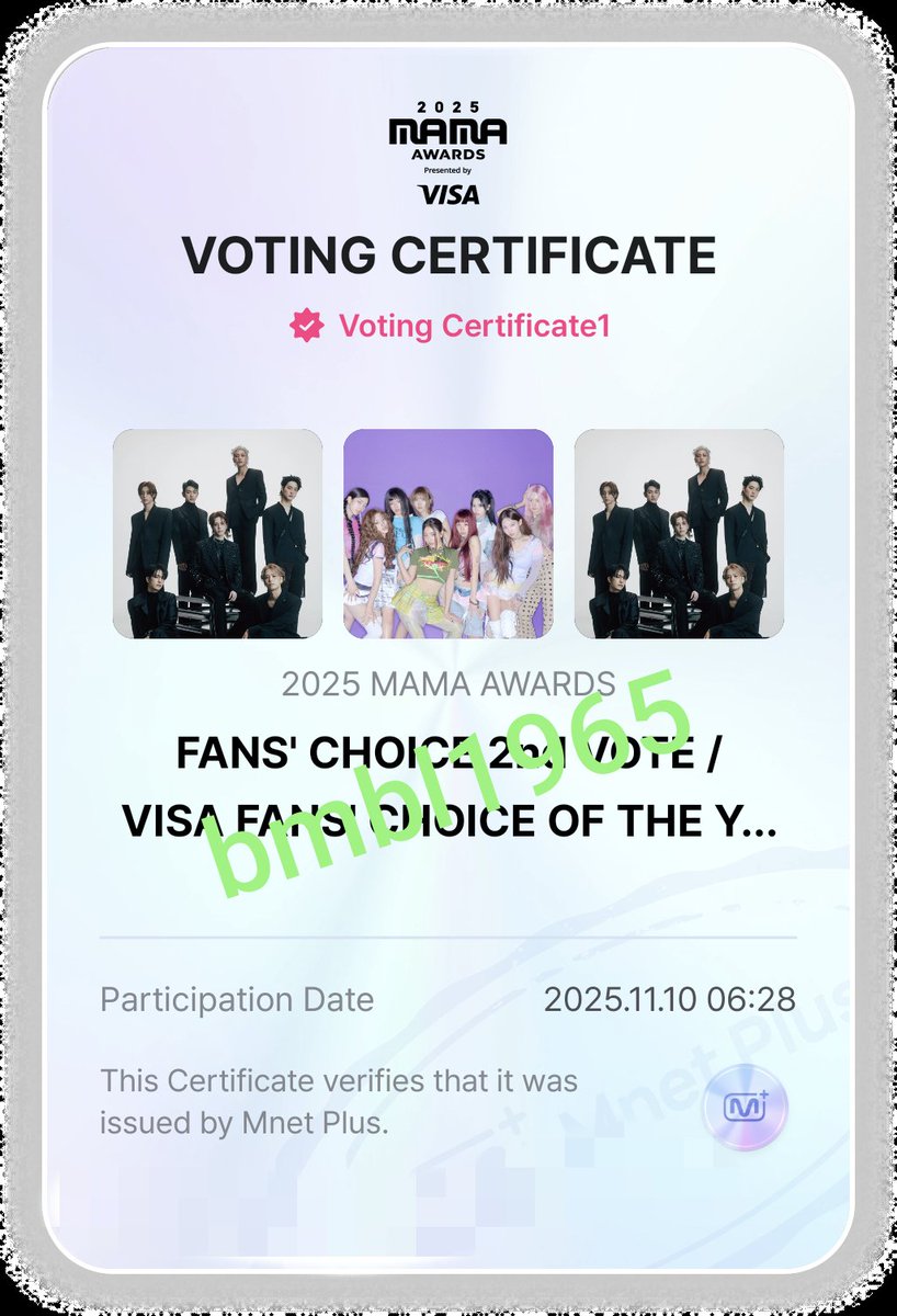 10/11/25 🌴 DAY-12 โพสต์แรก

วันสุดท้ายของการโหวตแล้ว 
ขอให้ได้เข้ารอบ 10 คนนะ ✌️💚

#2025MAMAVOTE #GOT7