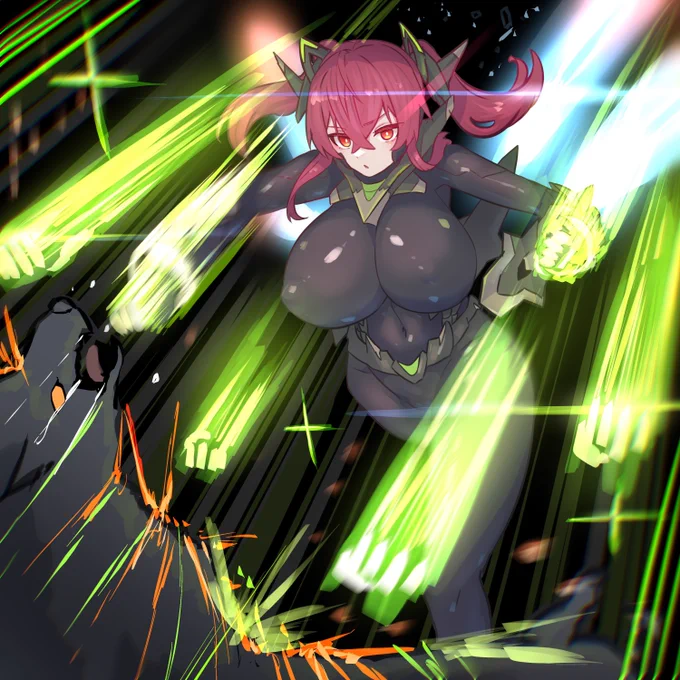 チェックシックスちゃん再掲 また描きたいねー...