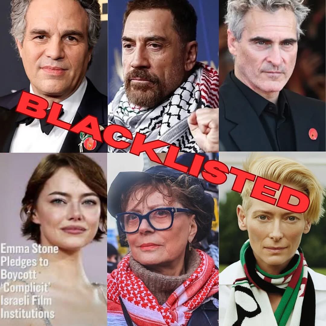 Blacklisted and Washed-Up.

For years, antisemitism in the entertainment world has been brushed aside and repackaged as “political conscience,” “artistic freedom,” or more recently, “solidarity.”

Now, finally, a major studio is saying what should have been obvious all along: