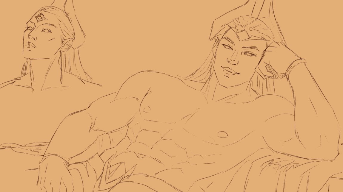 Hello? Yeah send help, I cant stop drawing league champs as fuck boys

Zaahen splash dropped yesterday so...of course im there...looking...respectfully...

These are just rough for funsies haw haw haw I havent drawn in like a month

#zaahen #LeagueOfLegends #daarkin
