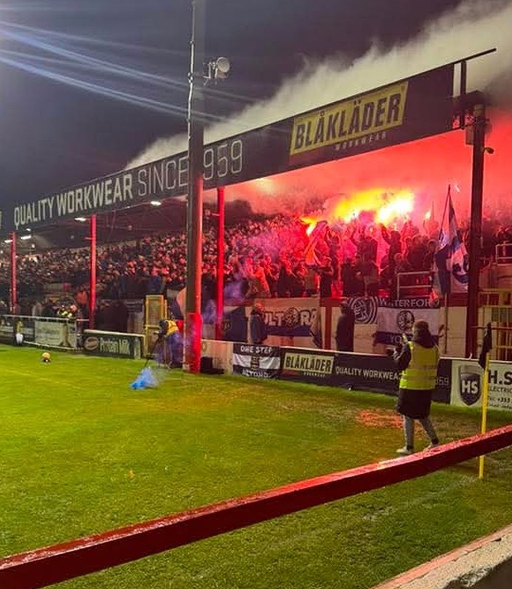 Waterford at the playoff final on Friday.