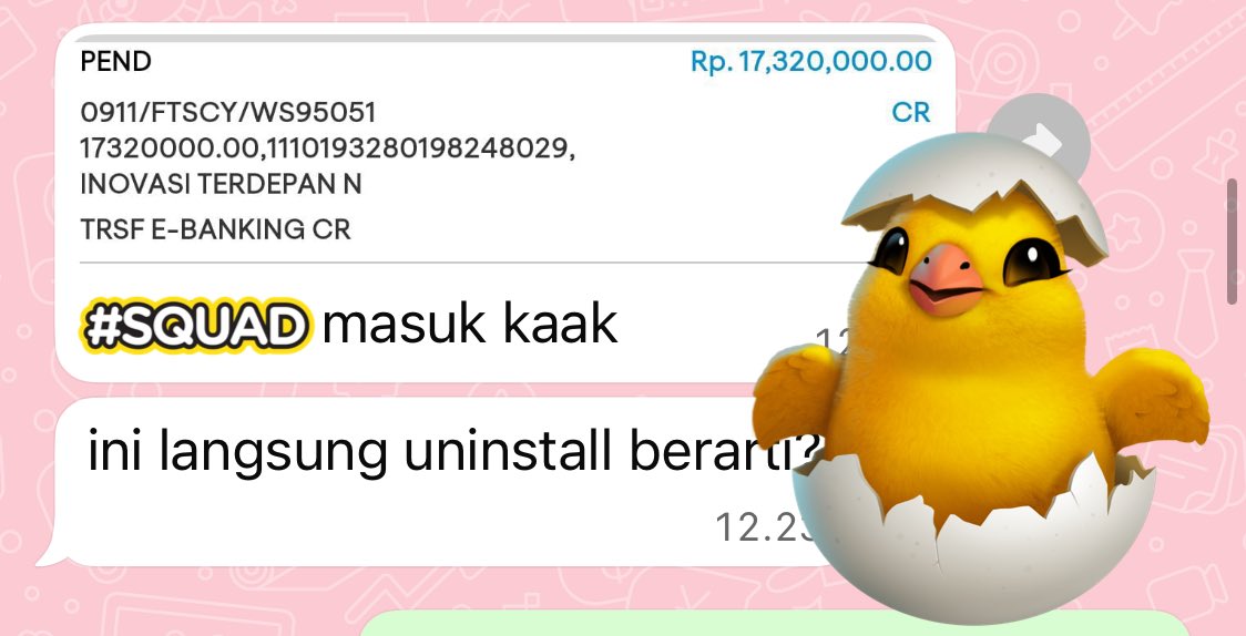 jokipinjolsinna's tweet image. testi terbaru cair 17 💗
yuk yg japo dlm waktu dekat, jgn nunggu dcnya kerumah baru cari solusi 😭 kita ambil aja ilegal buat bayar yg legal 🫶🏻🫶🏻 #paylater #jokipinjol #zonauang #zonajajan gajian abis gitu aja buat bayar paylater sini aku bantuin ✨#pinpri #gestun #butuhuang