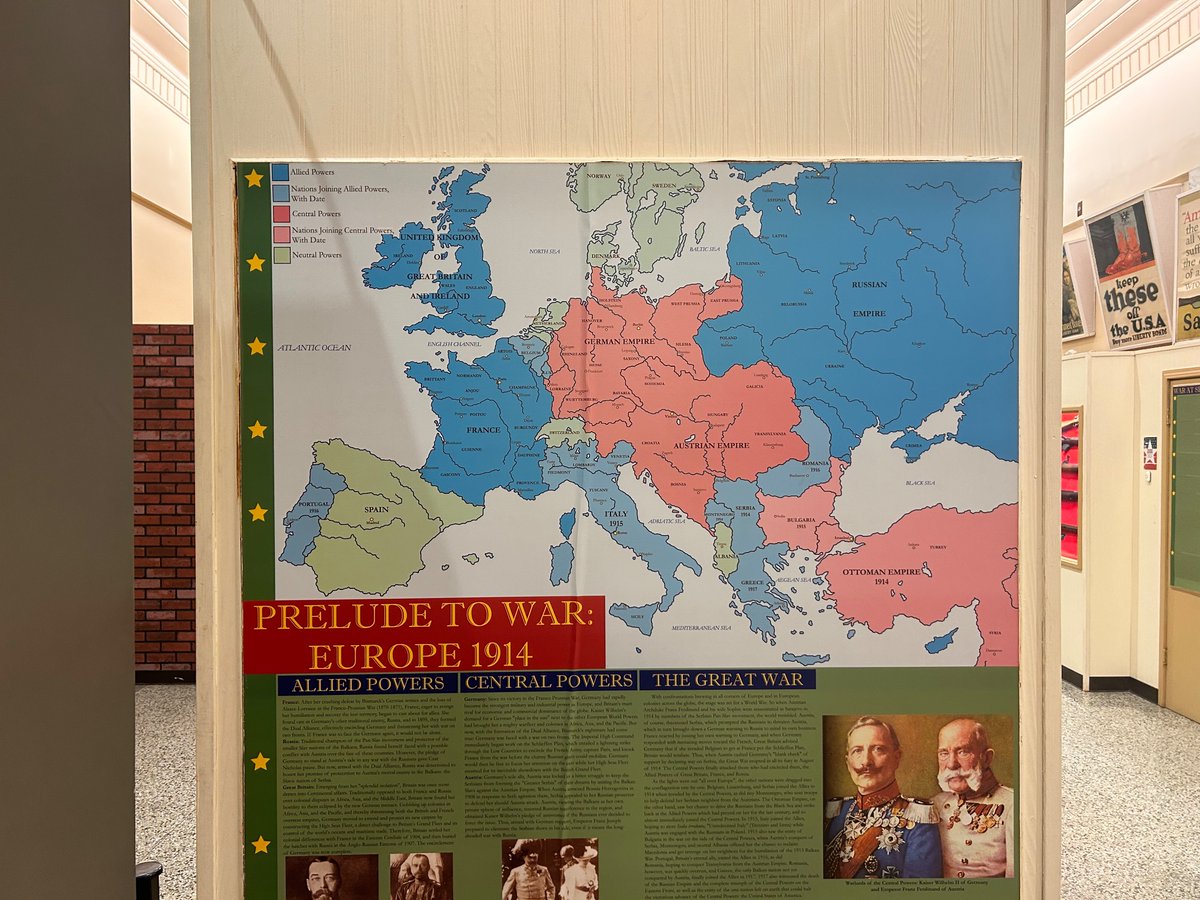MarkWerling5's tweet image. Europe in 1914.  Bosnia was part of Austria.  Serbia was not.  The Indiana War Memorial.  #WorldWarI #ArmisticeDay