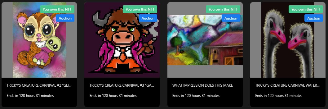 4 New pieces for this week to the #XRPLedger. Including 2 NEW Creature Carnival pieces and special collab between <a href="/miketrick/">Michael Trick</a> and I

Bids open till Friday 11/14/25 6:30p cst

Only on <a href="/xrpcafe/">xrp.cafe ☕</a> reserves from 5 to 20 #XRP 
xrp.cafe/collection/dig…