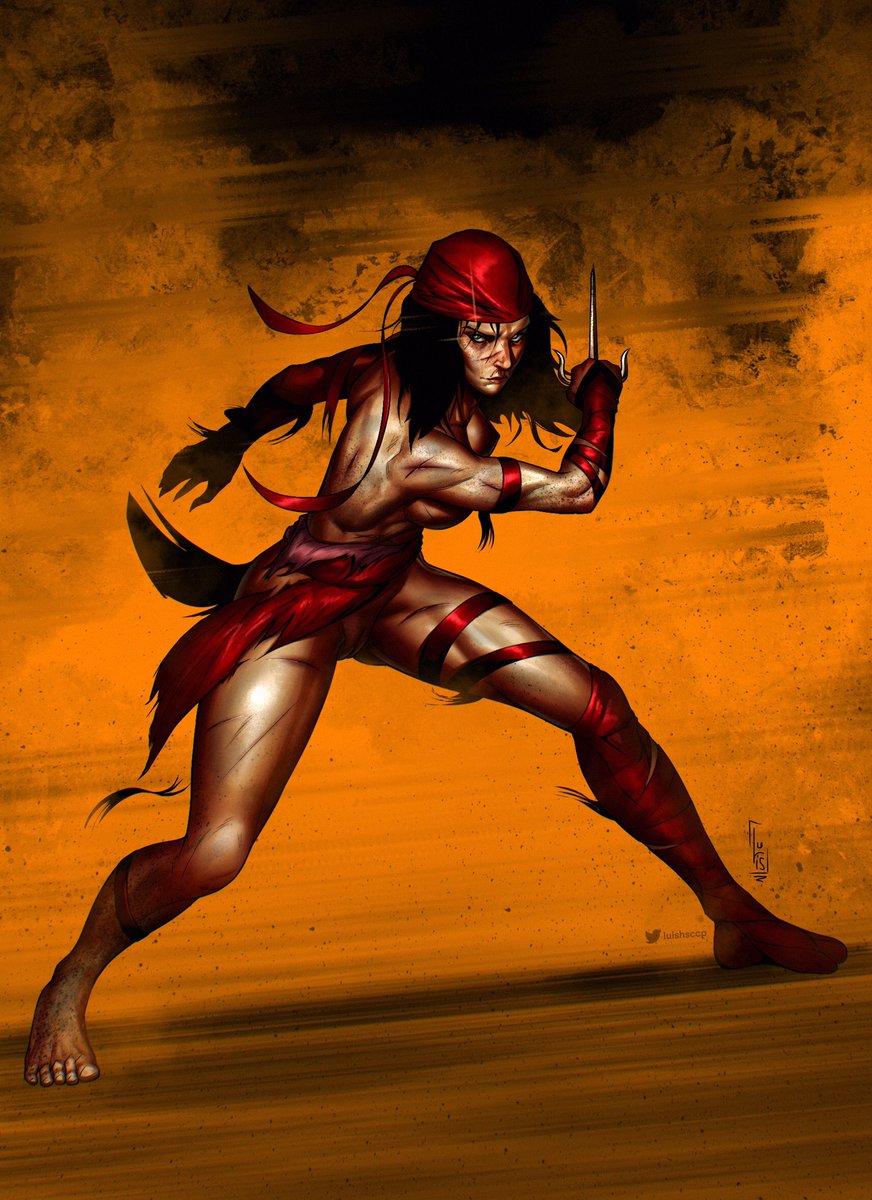 Hey, i’m still standing. ✏️🎨
.
#Elektra